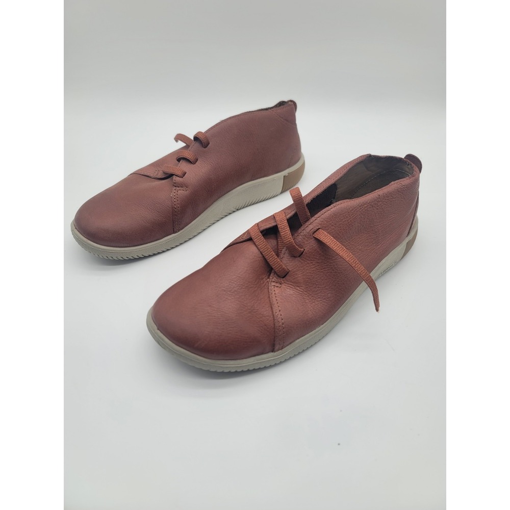 KEEN KNX‎ Chukka Leather Shoes Mens 11 Brown Minimalist Comfort Casual